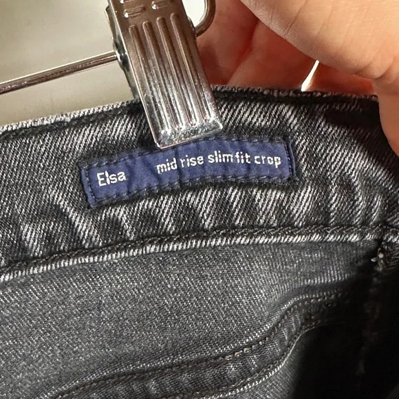 Citizens of Humanity cropped slim fit denim Premium Vintage Elsa jeans 28 black - Picture 11 of 11